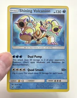Pokemon TCG Shining Volcanion Shining Legends 27/73 Mint Pack Fresh - Image 4