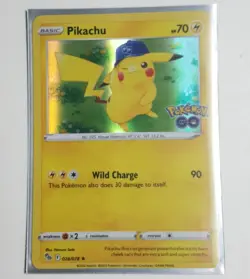Pokemon Pikachu 28/78 Pokemon Go holo - Image 1