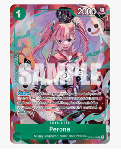 Perona (Alternate Art) - OP09-034 - Extra Booster One Piece - Image 1
