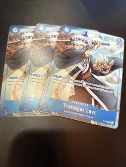 Trafalgar Law P-009 English Non-Foil Tournament Pack One Piece Card Game 3x - Image 1