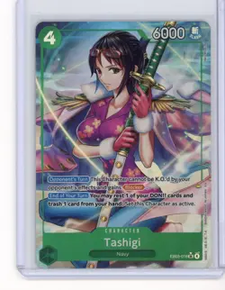 One Piece - Tashigi EB03-018 (SR) Alt Art Heroines Edition English NM/M - Image 1