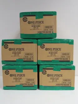 (5) Lot 2025 One Piece Japanese Carrying On His Will OP-13 Booster Box Case - Image 1