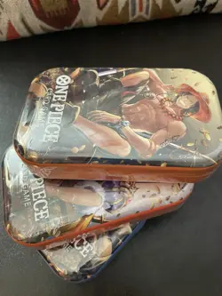 One Piece Tin Pack Set Vol. 2 - Bandai TCG Factory Sealed Lot Of 3 - Image 3