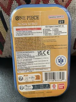 One Piece Tin Pack Set Vol. 2 - Bandai TCG Factory Sealed Lot Of 3 - Image 5