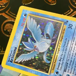 Pokemon TCG Articuno Fossil Holo Card 2/62 Rare LP - Image 3