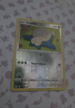 Snorlax 206/264 Fusion Strike Reverse Holo Pokemon Tcg Card NM +🎁 - Image 2