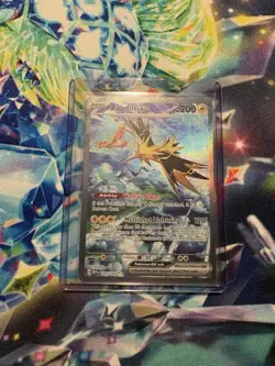 Pokemon Cards Zapdos ex 202/165 151 Special Illustration Rare NM SIR - Image 1