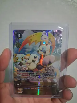 Digimon card game Patamon box topper bt14-033 release special booster 2.5 - Image 1