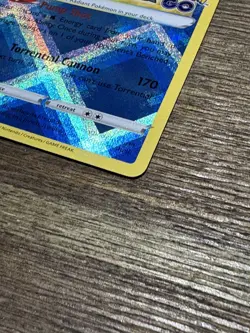 Pokemon TCG Radiant Blastoise Holo Card Pokemon Go 018/078 - Image 4