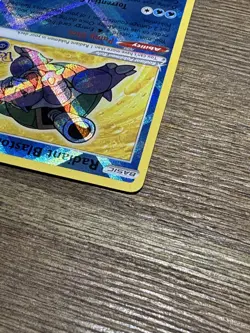 Pokemon TCG Radiant Blastoise Holo Card Pokemon Go 018/078 - Image 5