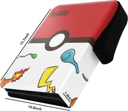 TCGAMES 720 Card Collector Binder – Pokemon Themed 9-Pocket Zipper Album - Image 5