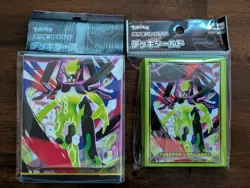 Pokemon Card Mega Card Sleeve (64) Deck Case Set Mega Zygarde Japanese - Image 1