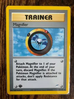 Magnifier - Neo Destiny 1st Edition 101/105 Pokemon Card Near Mint - Image 1