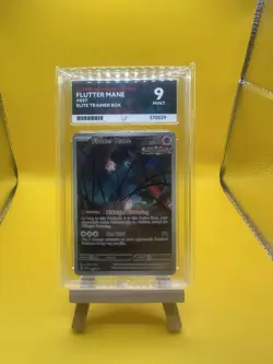 Flutter Mane Elite Trainer Box Promo Card 97 Ace 9 Graded - Image 1