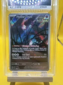 Flutter Mane Elite Trainer Box Promo Card 97 Ace 9 Graded - Image 2
