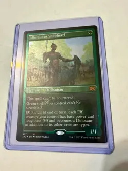 MTG Allosaurus Shepherd (Foil Etched) Foil Double Masters 2022 LP Magic - Image 1