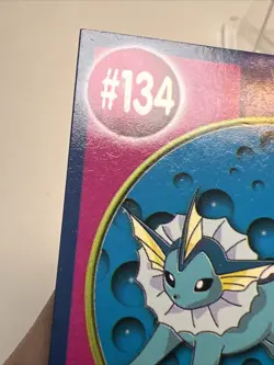 LP Vaporeon #134 Burger King Poke Trivia Card 1999 AUTHENTIC Pokemon Card - Image 5