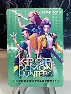 Kpop Demon Hunters Exquisite Collection Card RUMI HUNTRIX #UR-001 Holofoil - Image 3