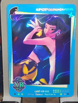 Zoey K-Pop Demon Hunters Exquisite Card Anime Holo XR XR-011 - Image 1