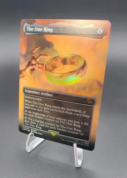 MTG The Lord of the Rings 'The One Ring' Mythic Rare Borderless Foil #451 - Image 2