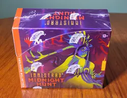 MTG Magic The Gathering Innistrad Midnight Hunt Collector Booster Box NEW SEALED - Image 1
