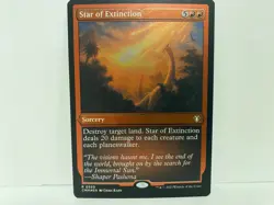 x1 NM Star of Extinction (Foil Etched) Commander Masters MTG - Image 1