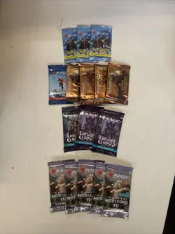 MTG 16x Mixed PACK LOT 5 Different Sets New Sealed Magic Gathering - Image 1
