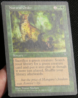 Natural Order - MTG Magic the Gathering - Visions *LP* - Image 4