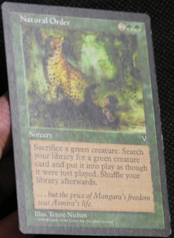 Natural Order - MTG Magic the Gathering - Visions *LP* - Image 5