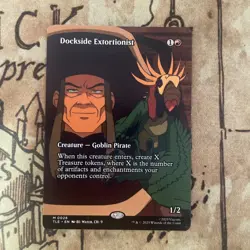 Dockside Extortionist Borderless Avatar:The Last Airbender MTG Regular NM - Image 1