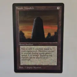 MTG BETA - Basalt Monolith NM/LP - Image 1