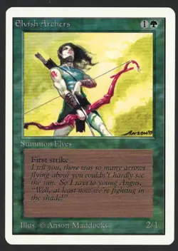 ***Unlimited Elvish Archers*** MTG Unlimited Magic Kid Icarus - Image 1