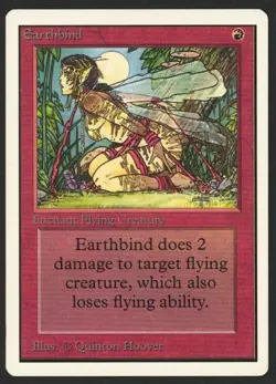 ***Unlimited Earthbind*** MTG Unlimited Magic Kid Icarus - Image 1