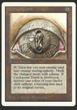 ***Unlimited Cyclopean Tomb*** MTG Unlimited Magic Kid Icarus - Image 1