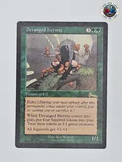 MTG - Urza's Legacy - Deranged Hermit - LP - Image 2