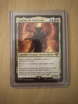 Sauron, The Dark Lord MTG Lord Of The Rings NM+ - Image 1