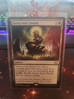 MTG Green Sun's Zenith Double Masters 2022 #150 RARE - Image 1