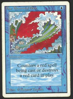 ***Unlimited Blue Elemental Blast*** MTG Unlimited Magic Kid Icarus - Image 1