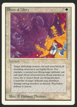 ***Unlimited Blaze of Glory (Pen Indent)*** MTG Unlimited Magic Kid Icarus - Image 1