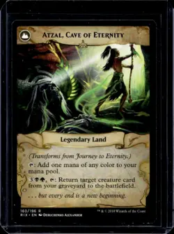 2018 Magic MTG Rivals of Ixalan Journey to Eternity Atzal, Cave Prerelease #160 - Image 2