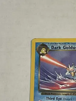 VTG Pokemon TCG Dark Golduck 37/82 Team Rocket Non Holo Unlimited WOTC 2000 - Image 4
