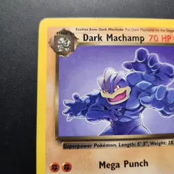 2000 Dark Machamp 27/82 - Team Rocket Non-Holo Regular Rare - Pokemon TCG - LP - Image 5