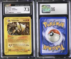 Pokemon TCG Kabutops Skyridge H13/H32 Holo English CGC 7.5 2003 - Image 1