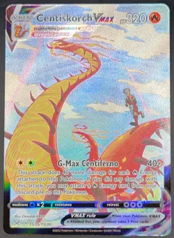 Pokemon Lost Origin CENTISKORCH VMAX TG15/TG30 Trainer Gallery Card MINT-NM - Image 1