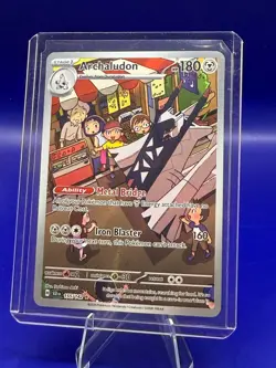 Archaludon 155/142 Stellar Crown Illustration Rare Holo Pokemon TCG NM/M - Image 1