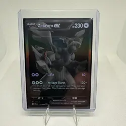 Zekrom Ex 172/086 - Black Bolt Pokemon TCG English - Mint Condition - Image 1