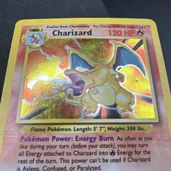 Pokemon Charizard Base Set 4/102 Holo Unlimited - Image 5