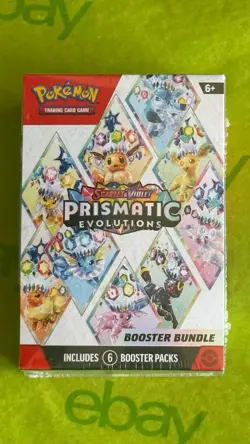 Pokemon TCG Prismatic Evolutions Booster Bundle - NEW/FACTORY SEALED - Image 1