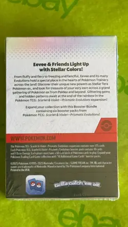 Pokemon TCG Prismatic Evolutions Booster Bundle - NEW/FACTORY SEALED - Image 3