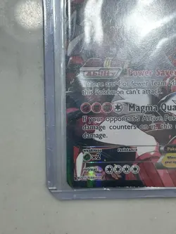 Pokemon TCG Team Magma's Groudon EX Double Crisis Card 15/34 Near Mint Condition - Image 2